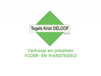 Logo Professionele tegelzetter - Tegels Krist Deloof, Harelbeke