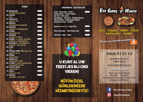 menu.png - Efe Grill House, Genk